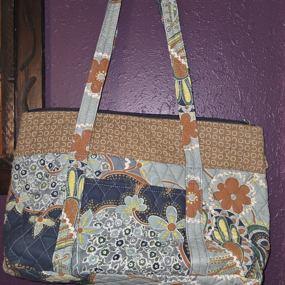 Patchwork Floral Shoulder Bag
